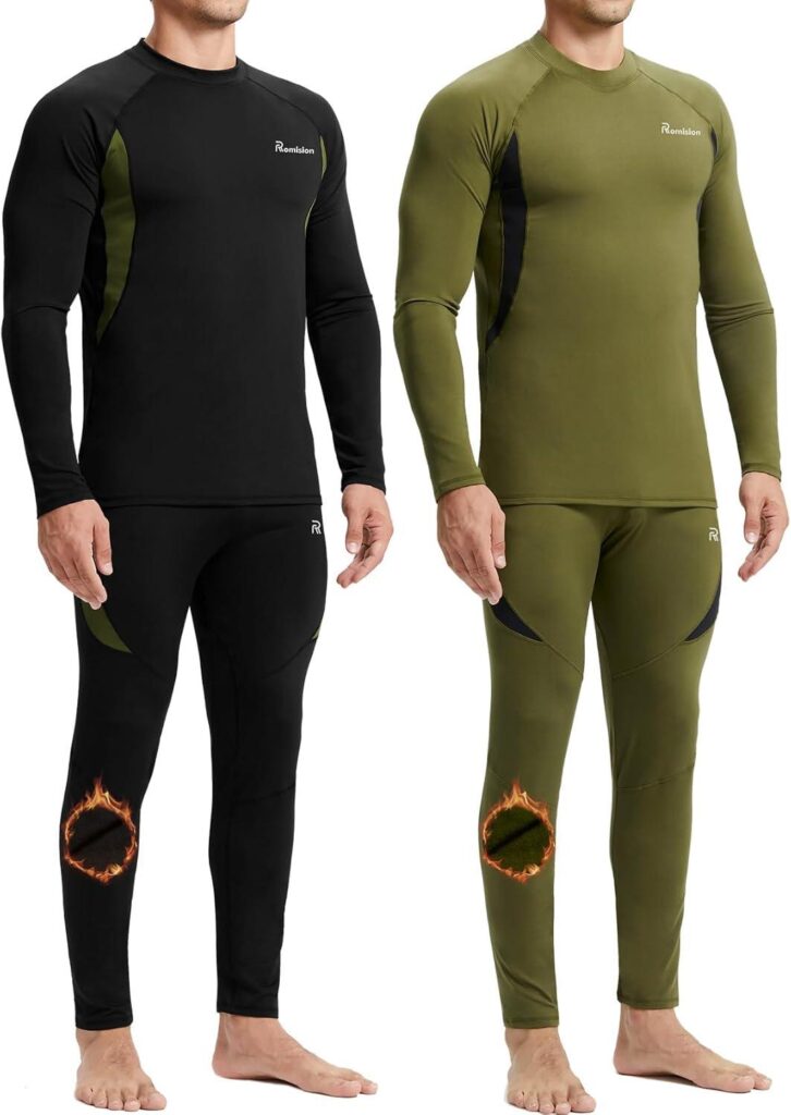 Best Thermal Underwear – romision 2 Pack Set Review for Cold Weather