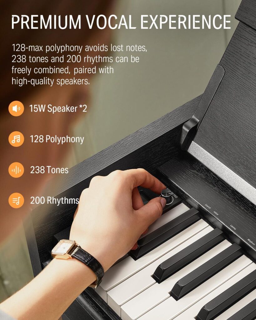 Best Digital Piano – Donner DDP-90 88 Key Weighted Keyboard Review