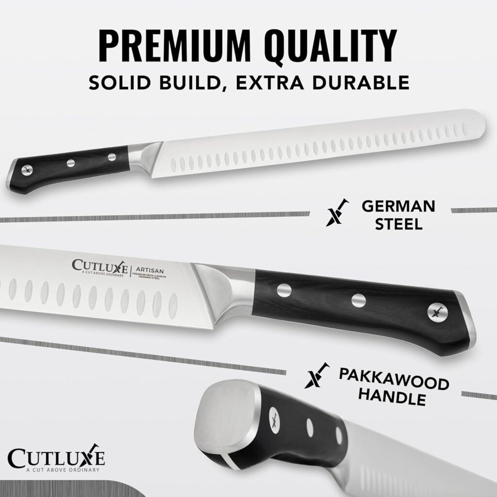 Best Knife for BBQ – Cutluxe Brisket Knife – 12″ Artisan Review