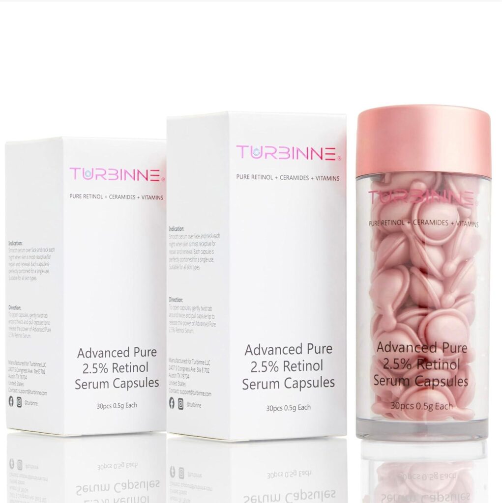 Best Anti-Aging Serum – TURBINNE Pure 2.5% Retinol Capsules Review
