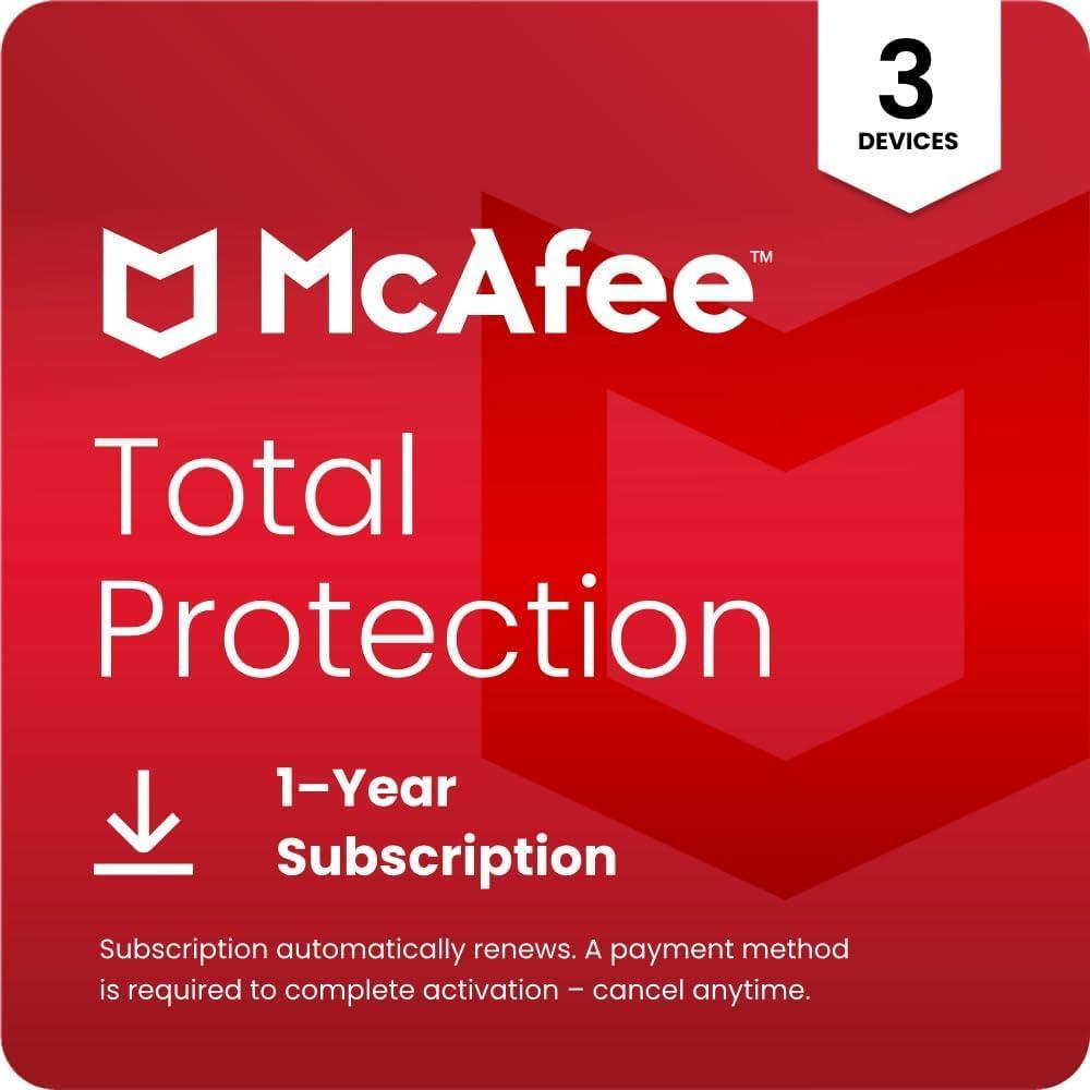 Best Antivirus Software – McAfee Total Protection 3-Device Review