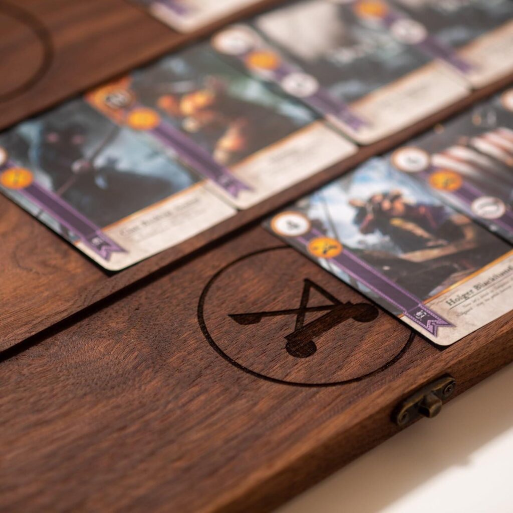 Best Gwent Board – Witcher Card Game Genuine Black Walnut Review