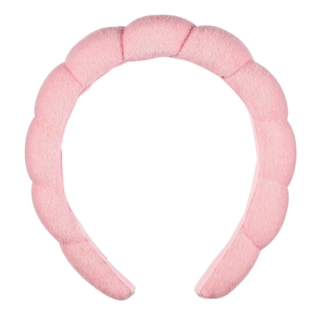 Best Spa Headband – Conair Pink Bubble Design Soft & Absorbent Review