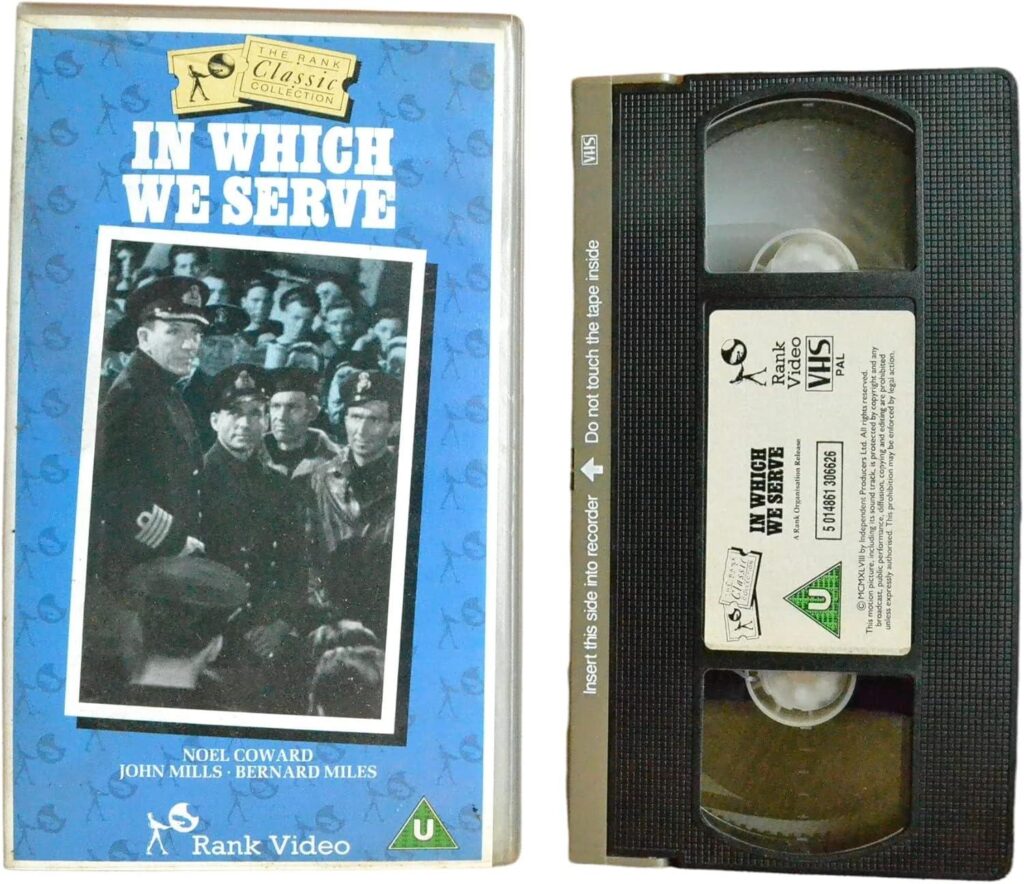 Best Classic Film – In Which We Serve VHS Review