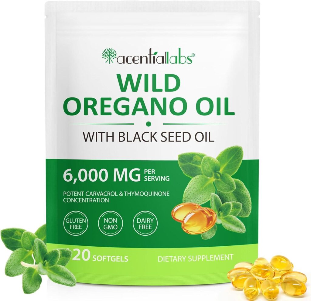 Best Immune Support – Oil of Oregano 6000mg with Black Seed Review