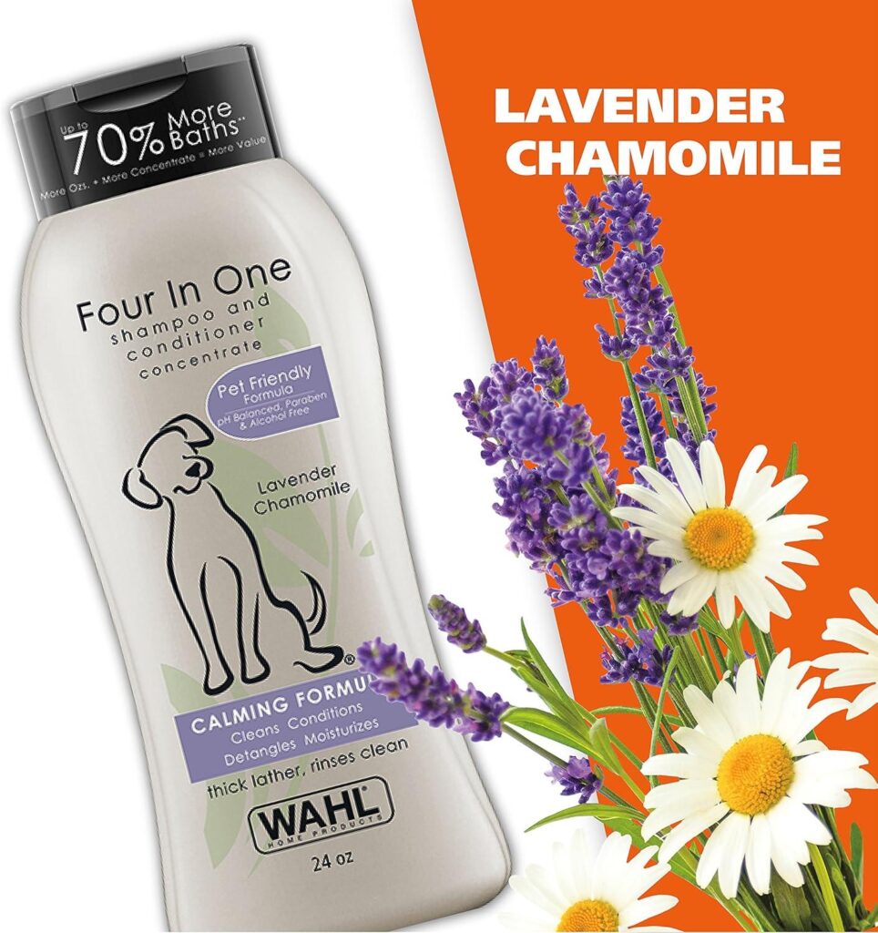 Best Dog Shampoo – Wahl USA 4-in-1 Calming Shampoo Review