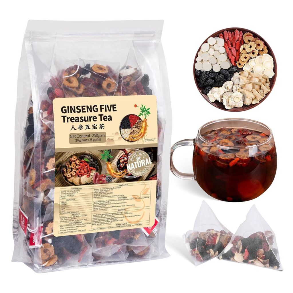Best Herbal Tea – Ginseng Five Treasures Kidney Tea Review