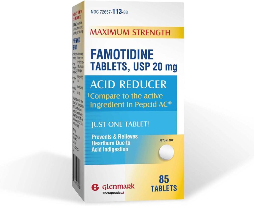 Best Acid Reducer – Glenmark Famotidine 20 mg Tablets Review
