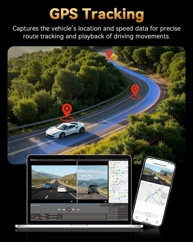 Best Dash Cam – 4K+4K Front and Rear, Free 128GB Card Included Review