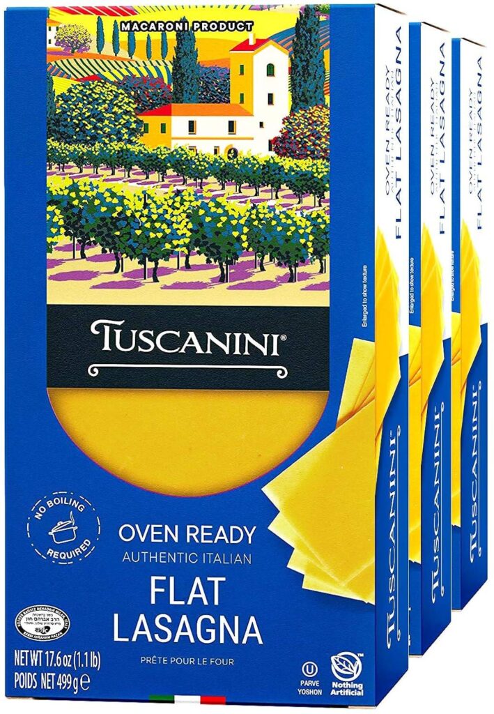 Best Food – Tuscanini, Oven Ready Authentic Italian Flat Lasagna Review