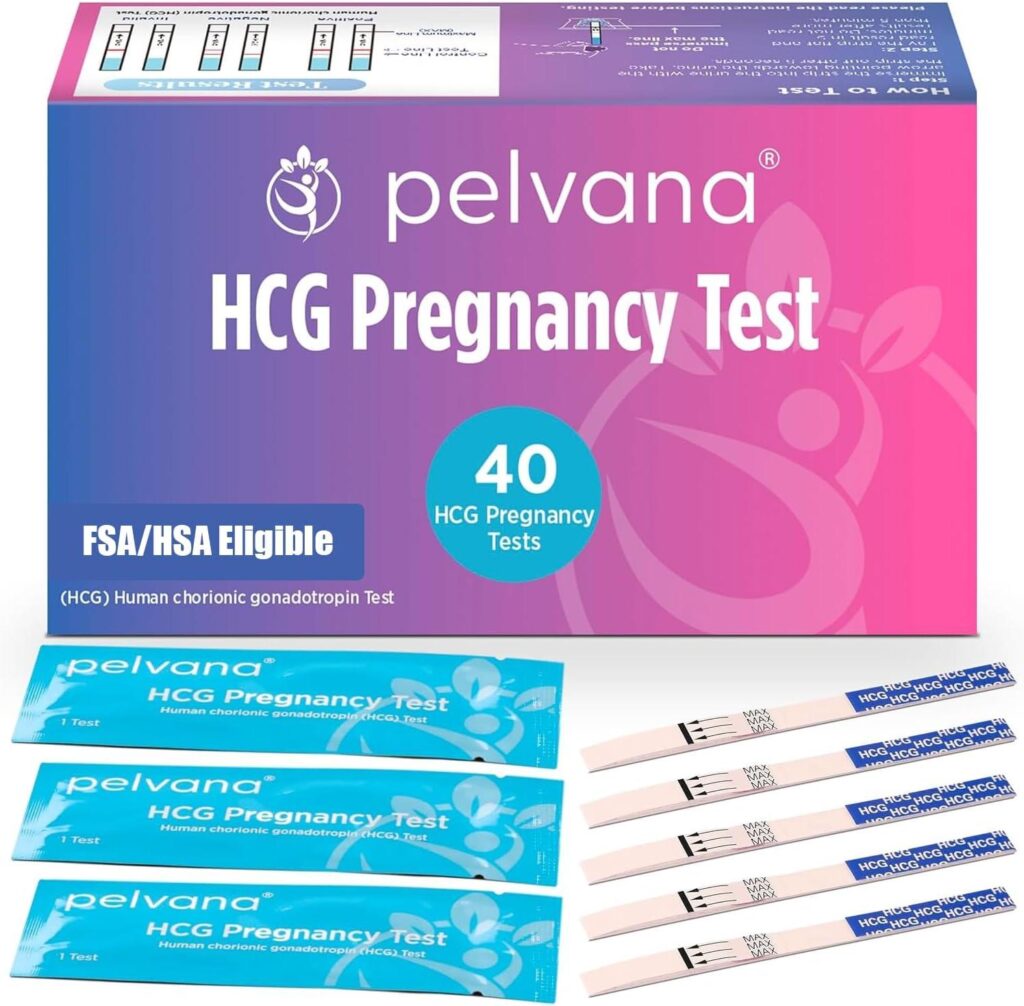 Best Pregnancy Test – Pelvana HCG Test Strips 40 Count Review