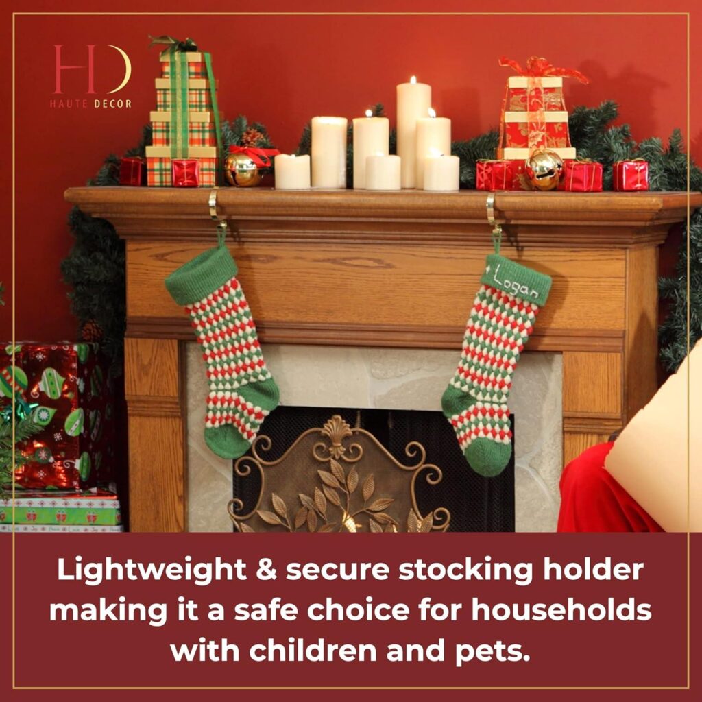 Best Mantle Stocking Holder – Haute Decor MantleClip 4 Pack Review