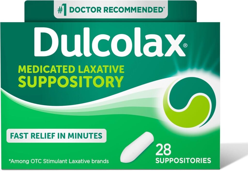 Best Stimulant Laxative – Dulcolax Medicated Suppositories Review
