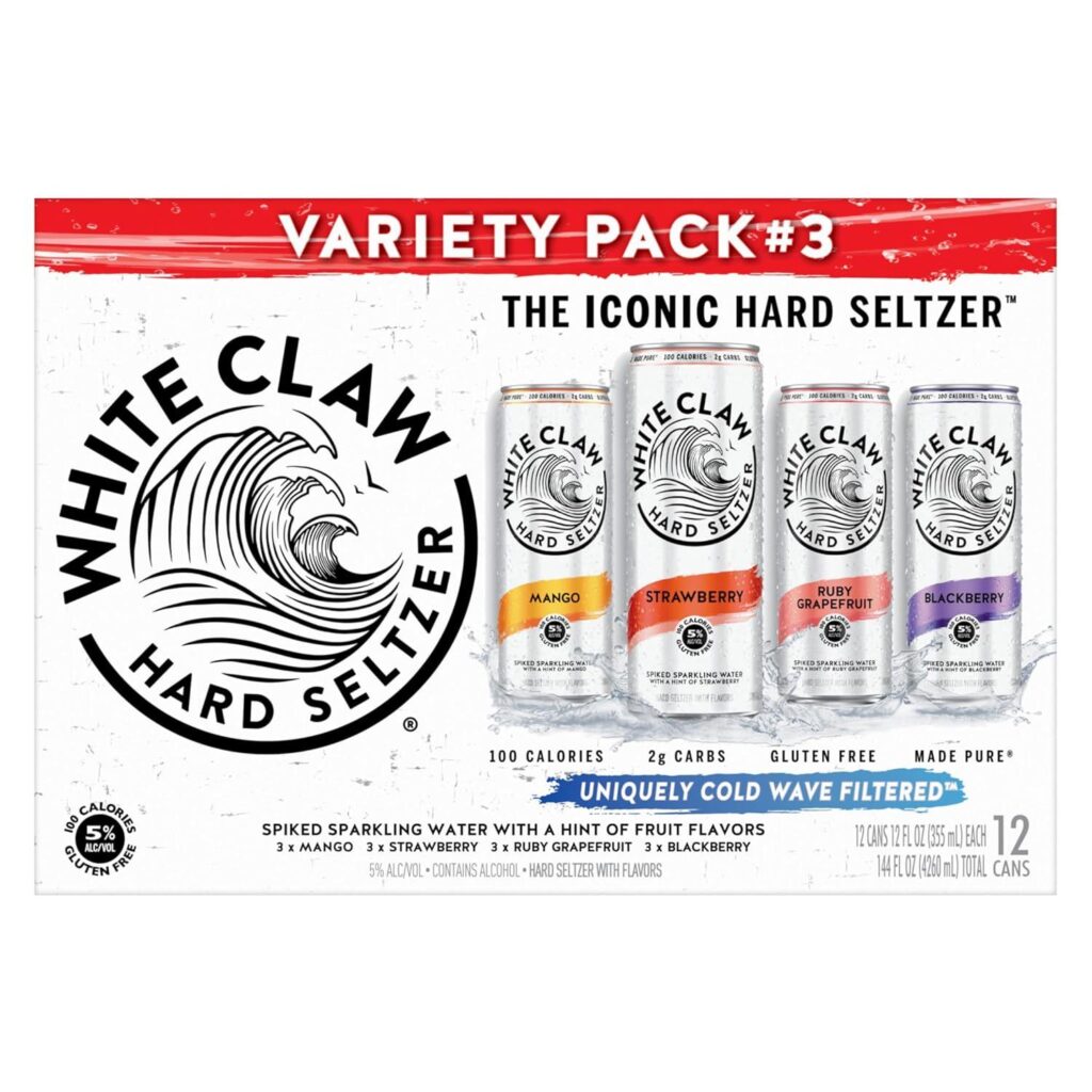 Best Hard Seltzer – White Claw Hard Seltzer Variety Pack #3 Review