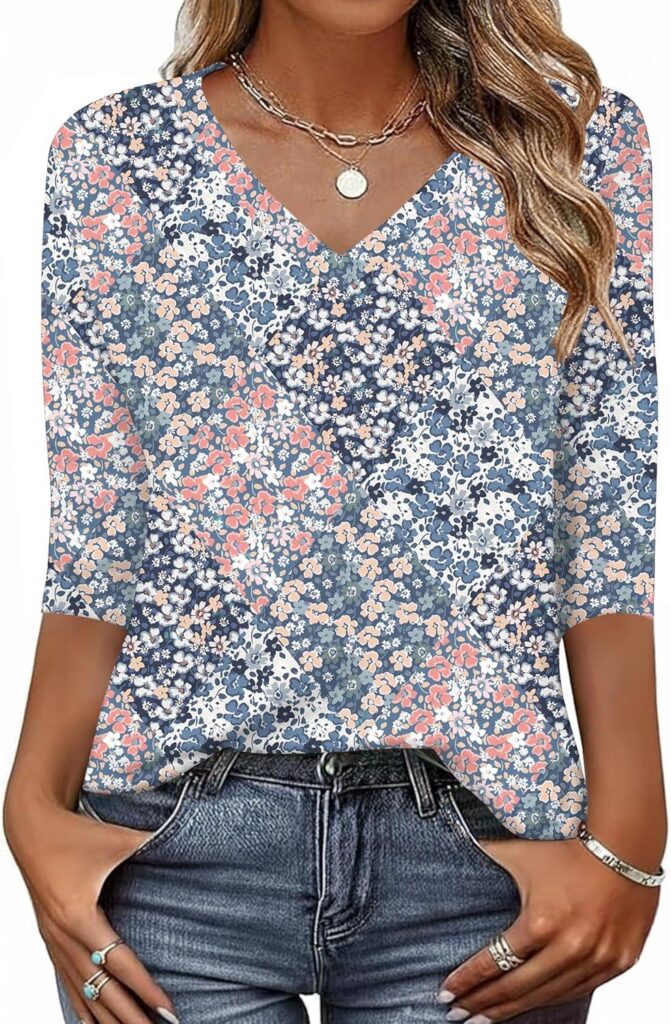 Best Casual Tops – KTILG Women’s V Neck T Shirts Review