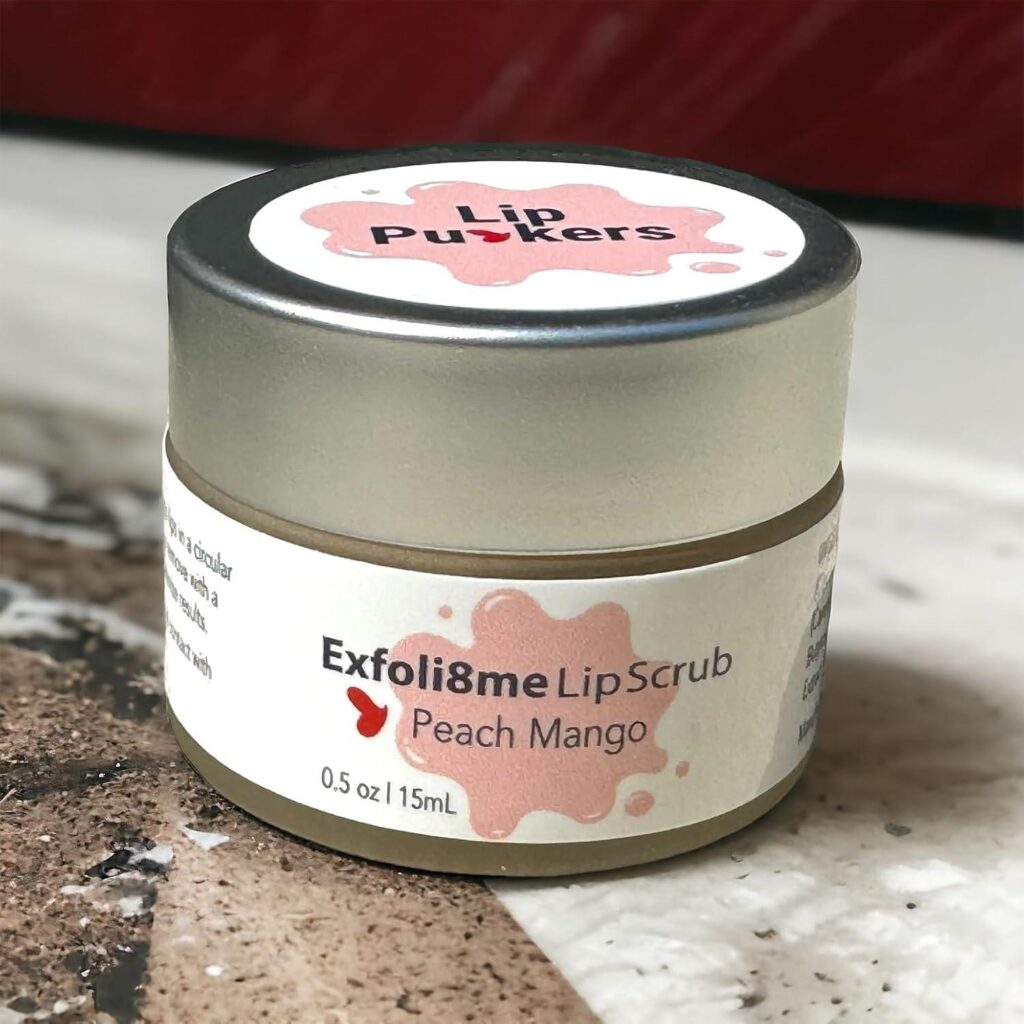 Best Lip Scrub – Exfoli8me Lip Scrub (.50oz., Peach Mango) Review