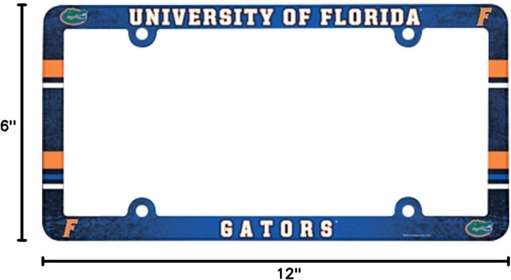 Best Automotive – NCAA License Plate with Full Color Frame Review