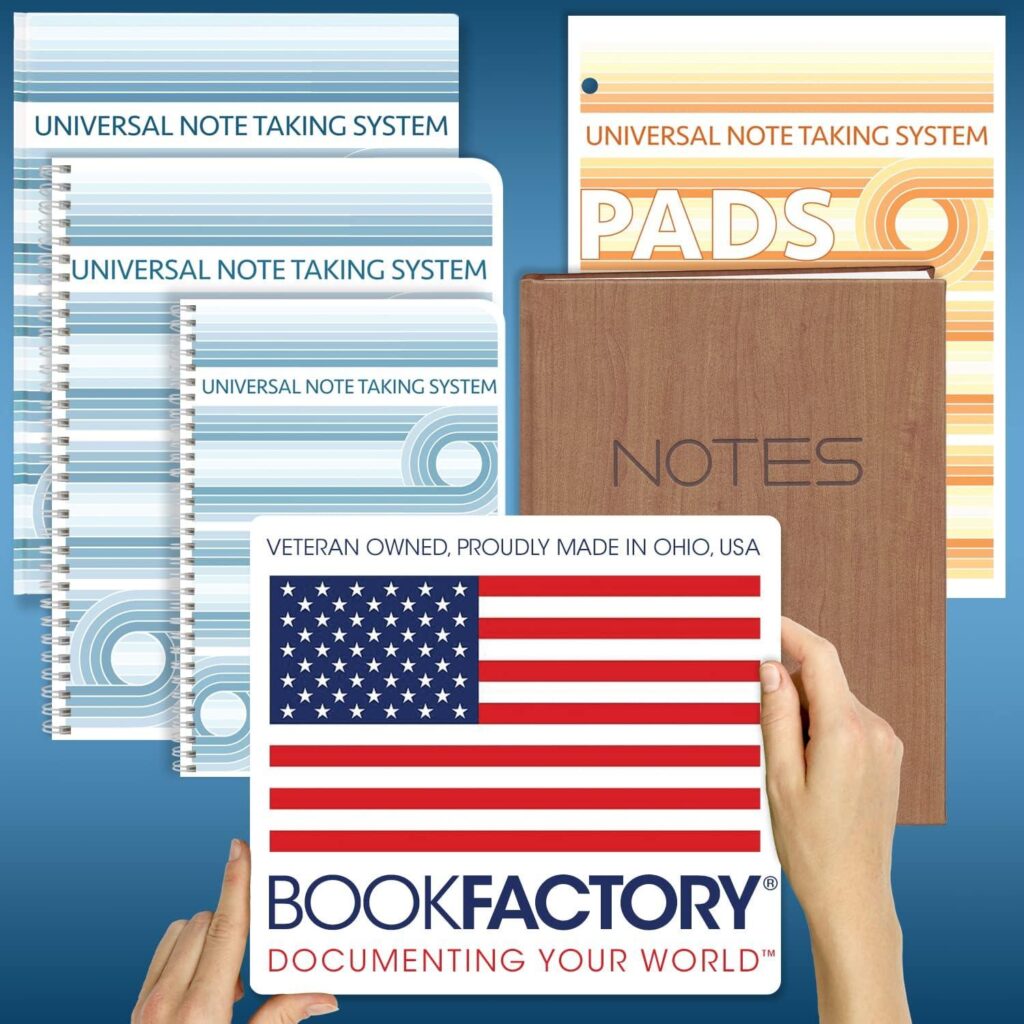Best Notetaking Notebook – BookFactory Universal Note Taking System Review