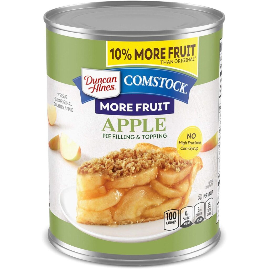 Best Pie Filling – Duncan Hines Comstock More Fruit Apple Pie Review