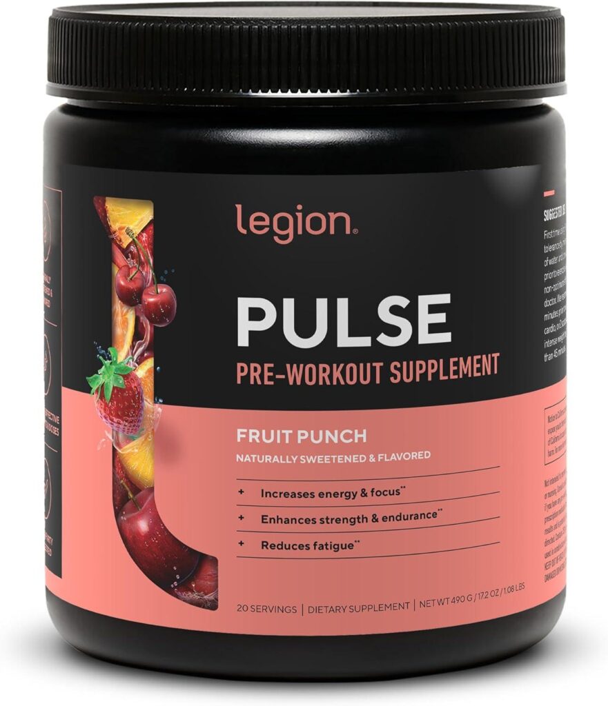 Best Pre Workout – LEGION Pulse All Natural Drink Review