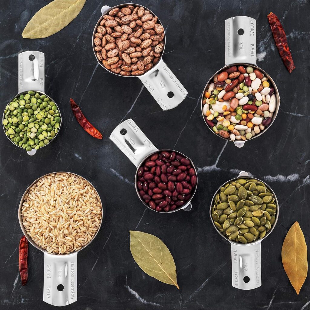 Best Measuring Cups – Hudson Essentials Stainless Steel Set Review