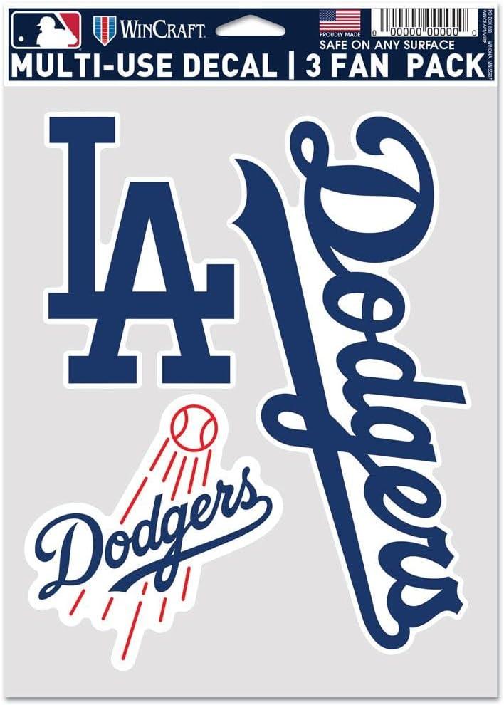 Best Fan Decals – MLB Los Angeles Dodgers Decal Multi Use 3 Pack Review