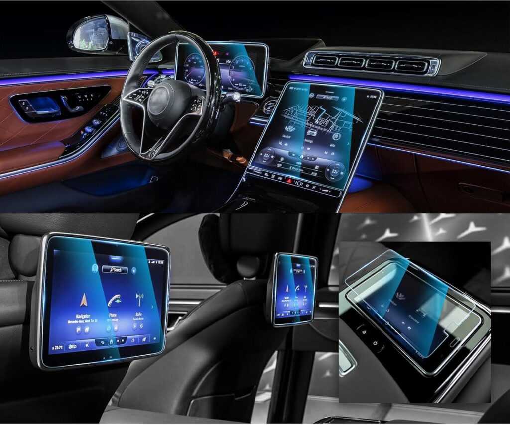 Best Screen Protector – CDEFG 5Pcs Tempered Glass for Mercedes S-Class Review