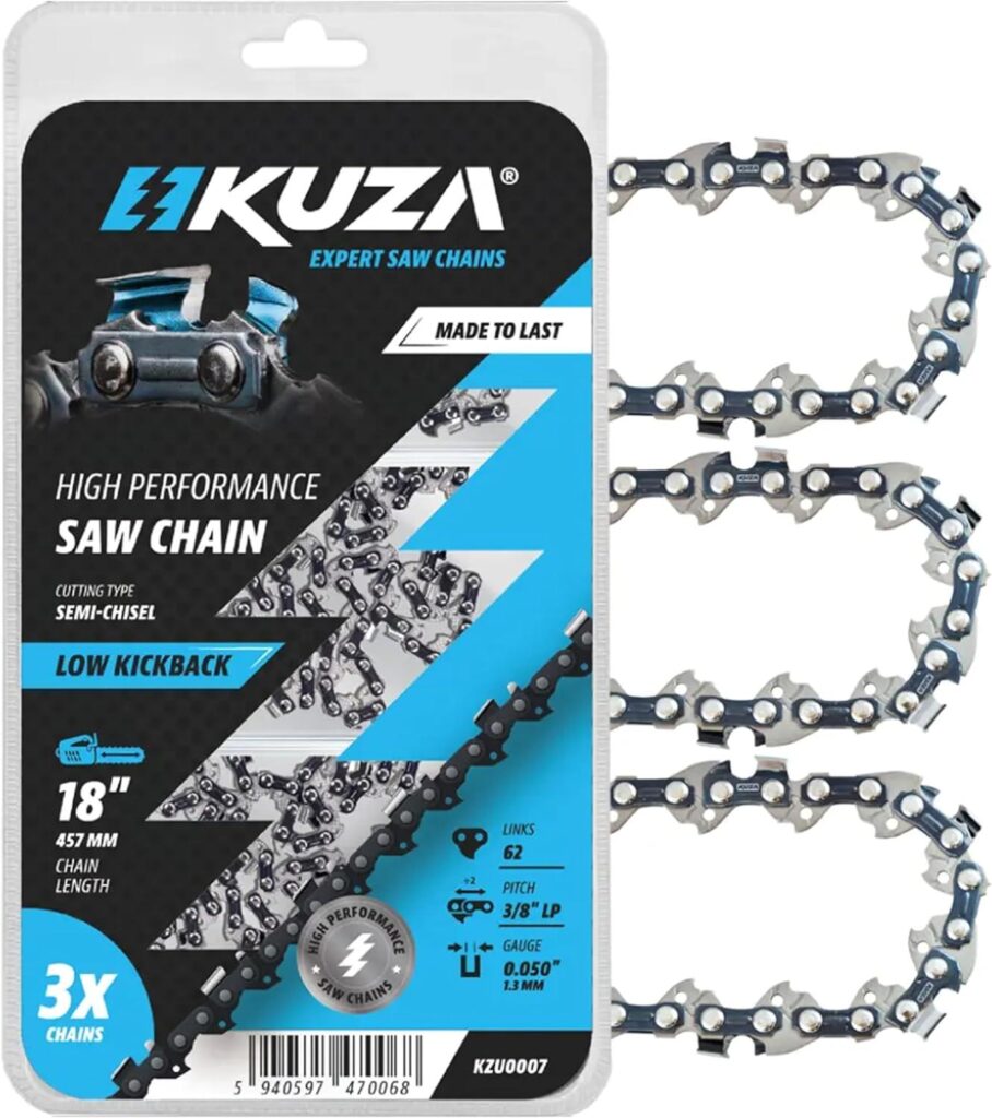 Best Chainsaw Chain – 18 Inch, 3/8″ LP Pitch, 050″ Gauge Review