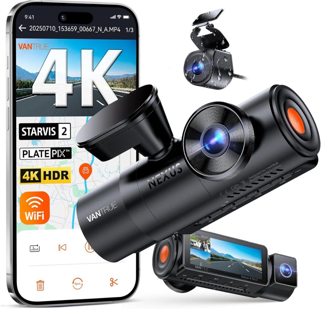 Best Dash Cam – Vantrue N4 Pro S 4K 3 Channel Review