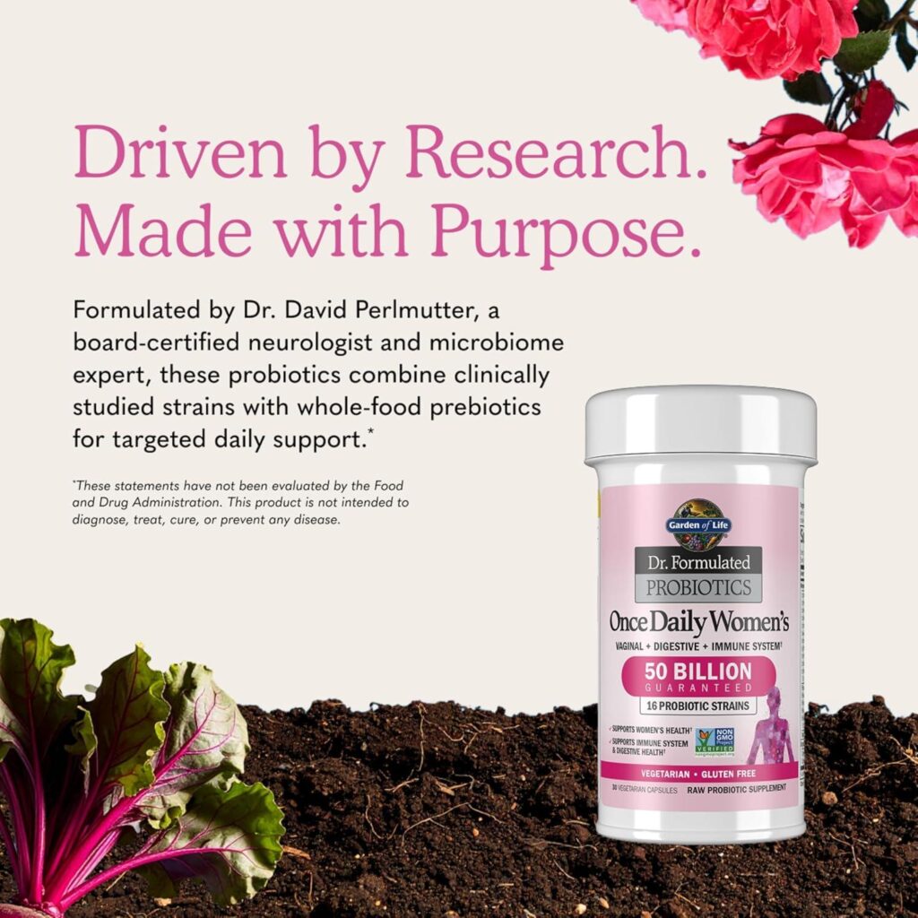 Best Women’s Probiotics – Garden of Life 50B CFU & Organic Prebiotics Review