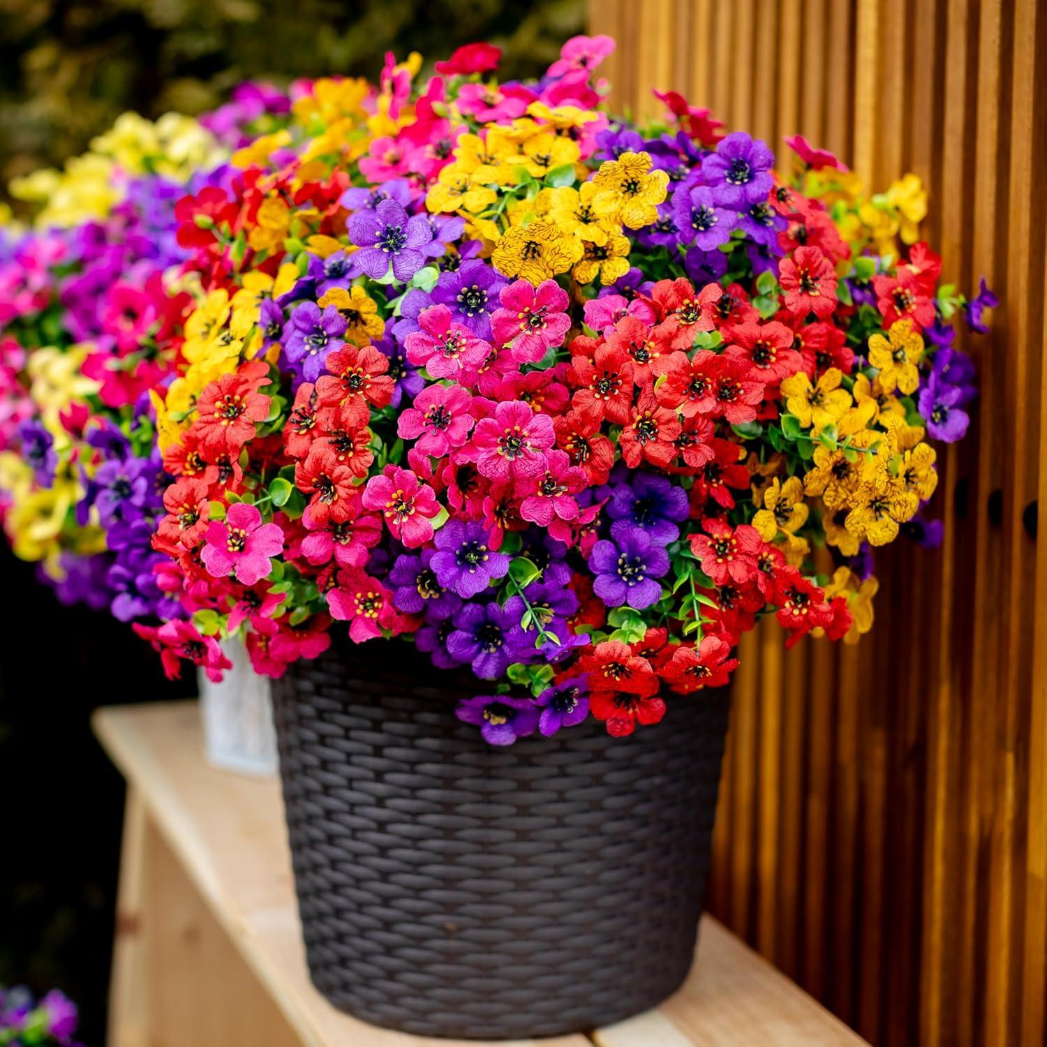 Showdown: Artificial Fall Flowers Bring Lush Autumn Beauty Without Maintenance