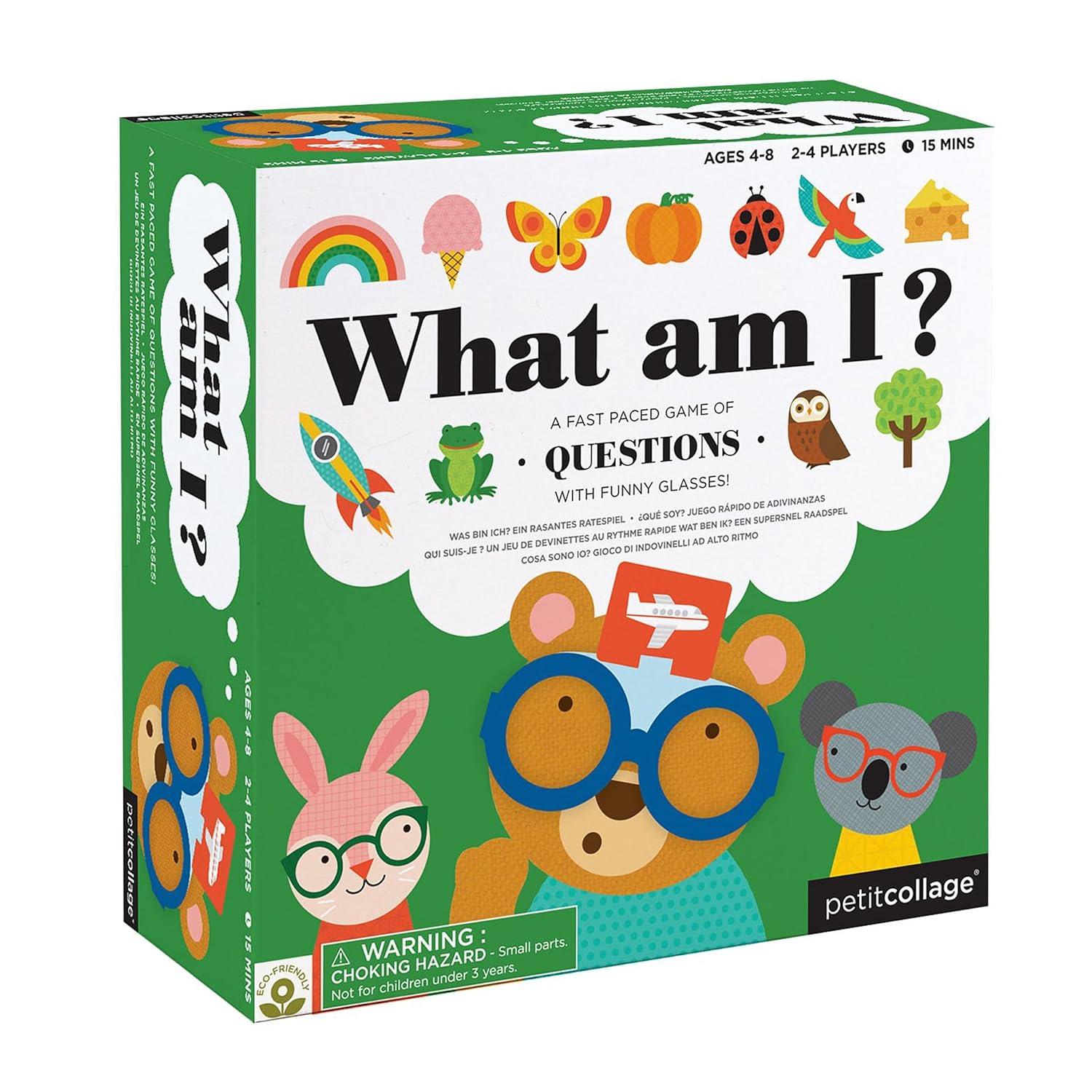 Petit Collage What Am I: 4 Silly Glasses vs. Fast-Paced Family Fun - Tested!