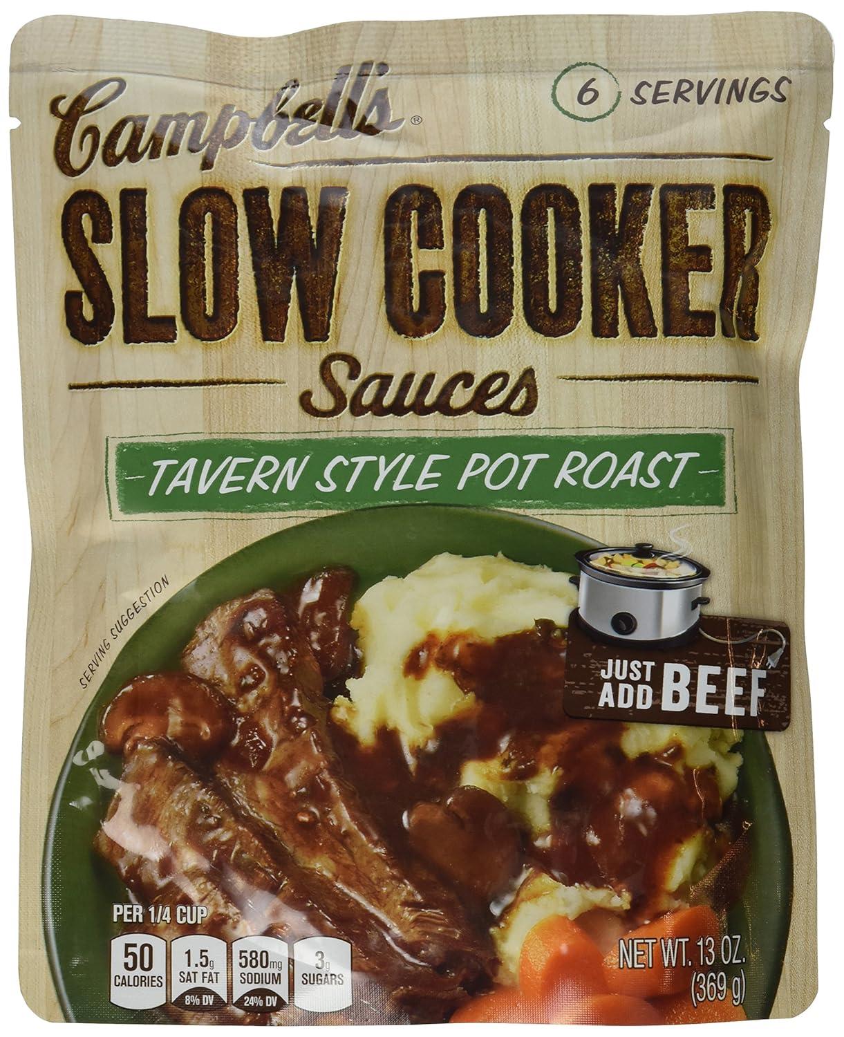 Campbell’s Slow Cooker Pot Roast Versus... Surprising Convenience!