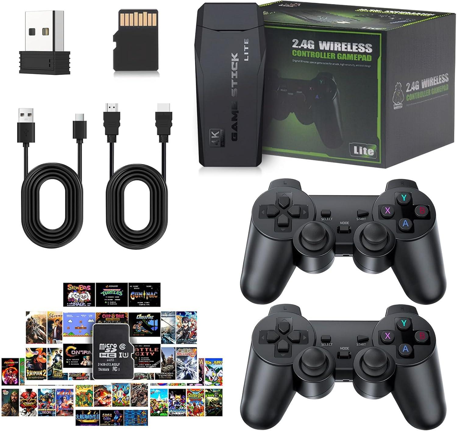 Arcade Game Consoles Versus: Tested 64GB latest wireless surprise for kids... Plug-and-Play Magic!