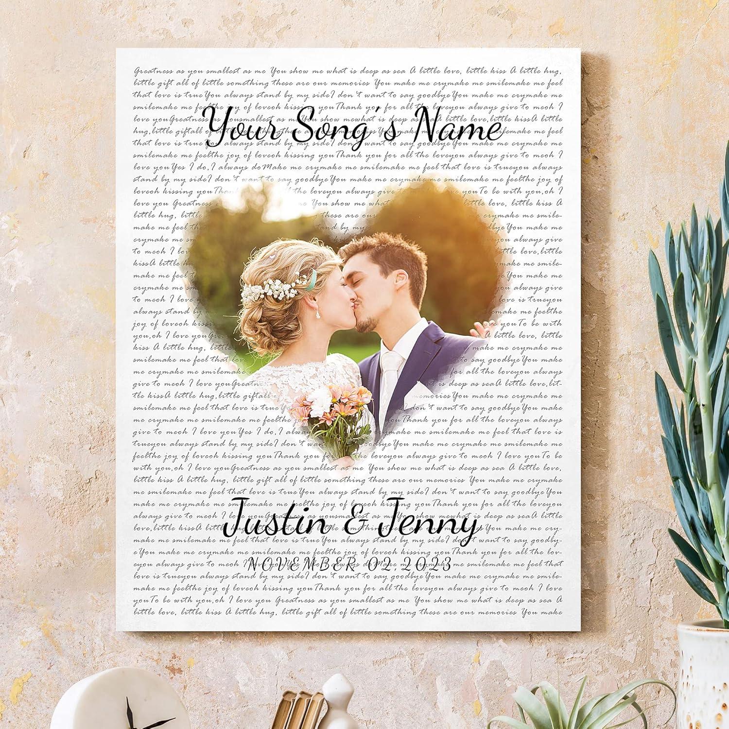 Personalized Lyrics Poster Gift: Surprising Insight, Custom Frame Art