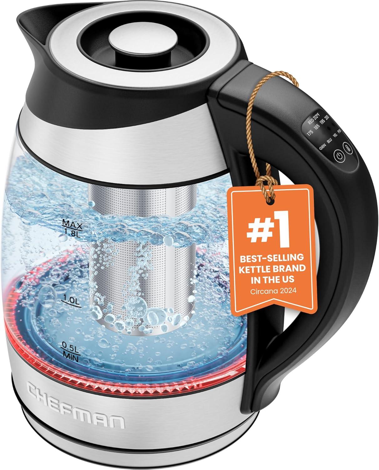 Electric kettle showdown: Temp control, tea infuser, BPA-free tested… Perfect brew, seasonally!