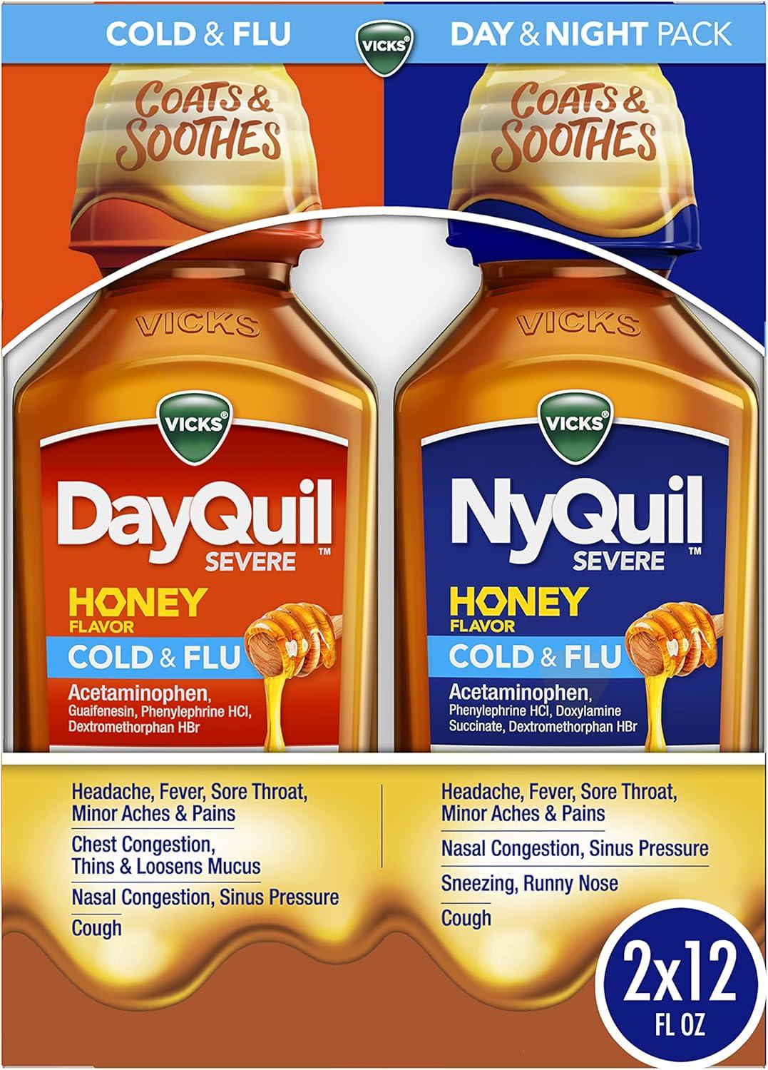 DayQuilVsNyQuilShowdown: HoneyFlavortested, ColdMedicineBreak