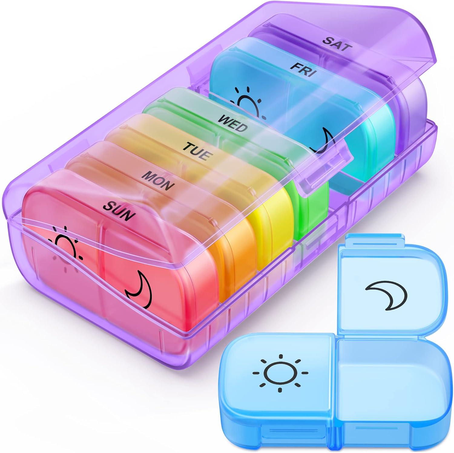 FEATY Pill Organizer Showdown: Easy Fill, Color Trackers, Tested Vitamins Benefits vs. Daily Needs