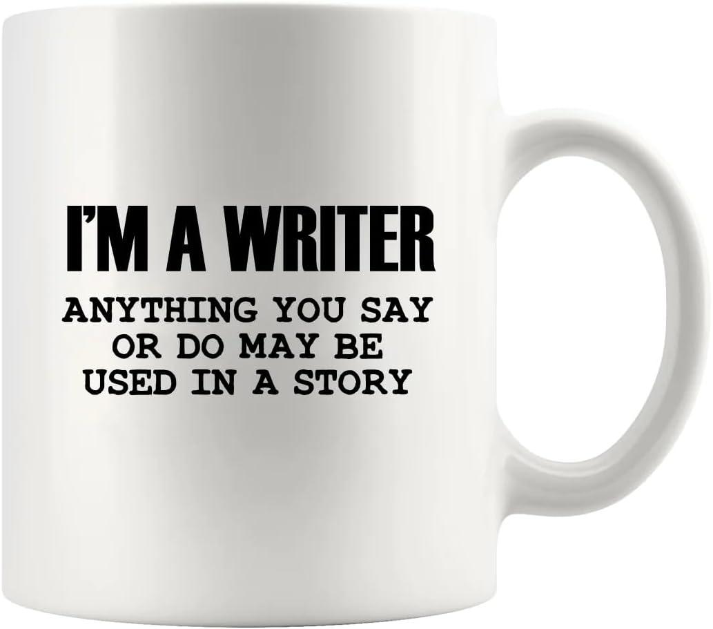 Funny mug, writer's tested, creative insight... novel gifts season