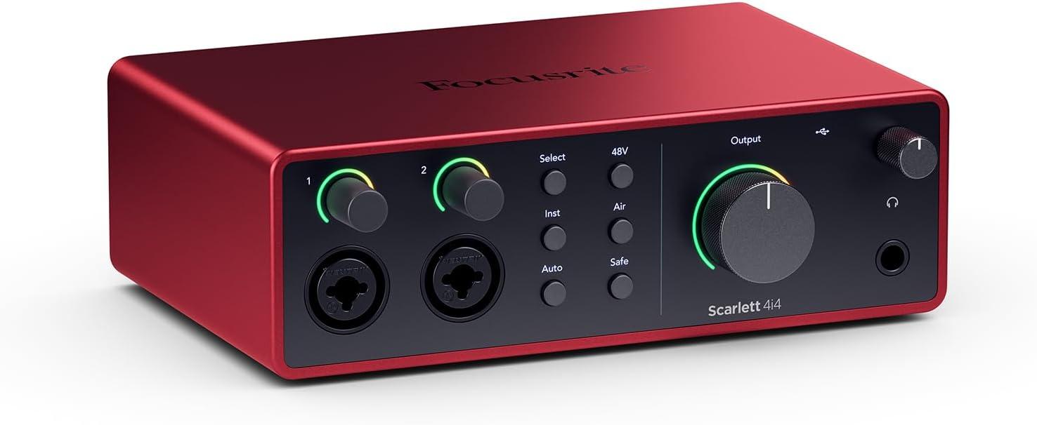 Scarlett 4i4 Showdown: Tested High-Fidelity, All-In-One Gear For Musicians