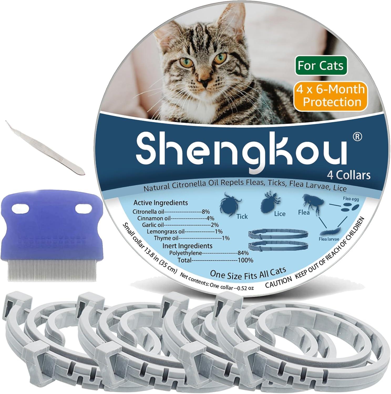 Natural Flea Collar Versus Treats: 6-Month Protection Tested for Cats... Cat Owners Love This!