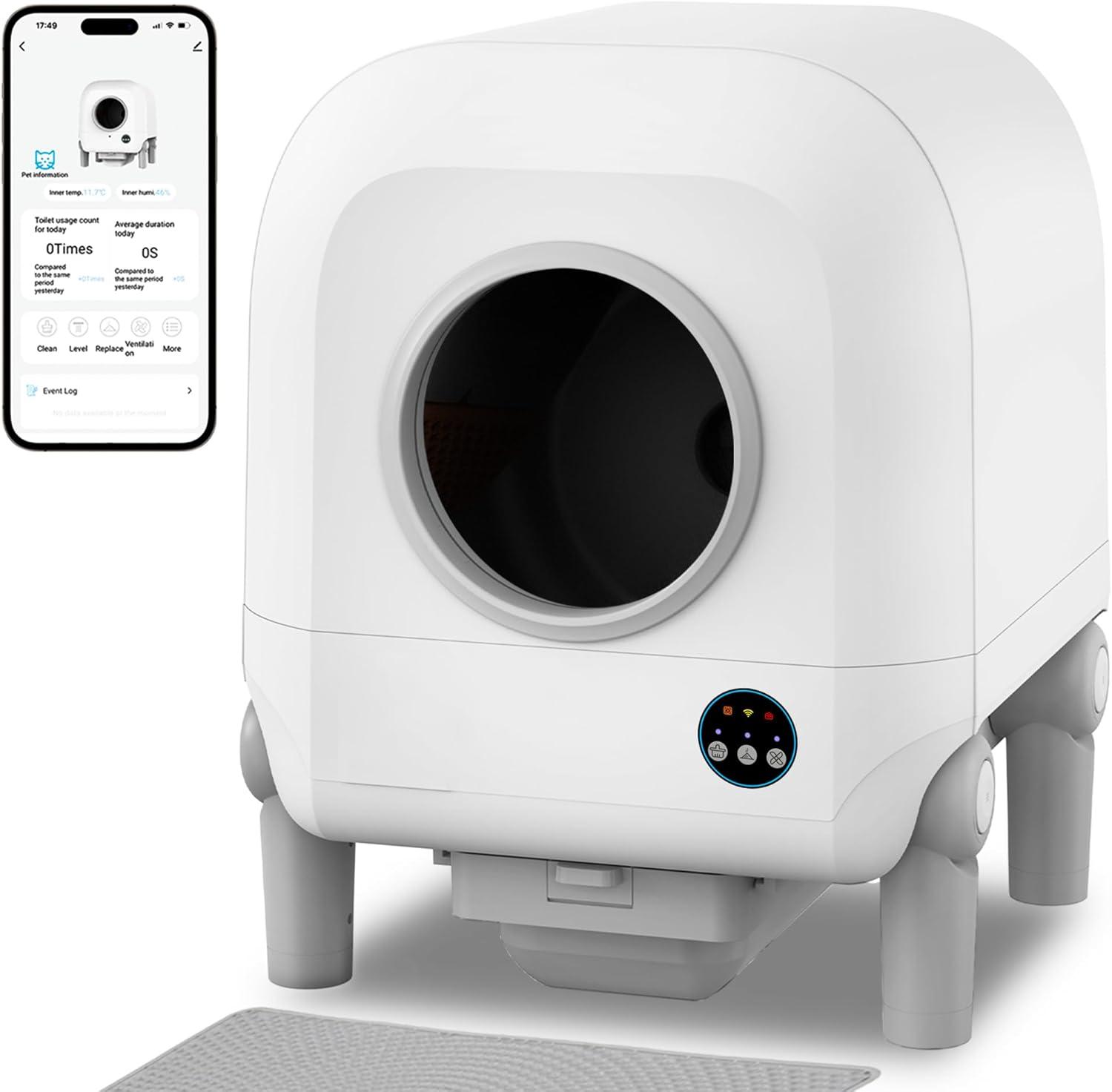 Surprising Versus Self Cleaning Litter Box: App Control… Multiple Cats Tested