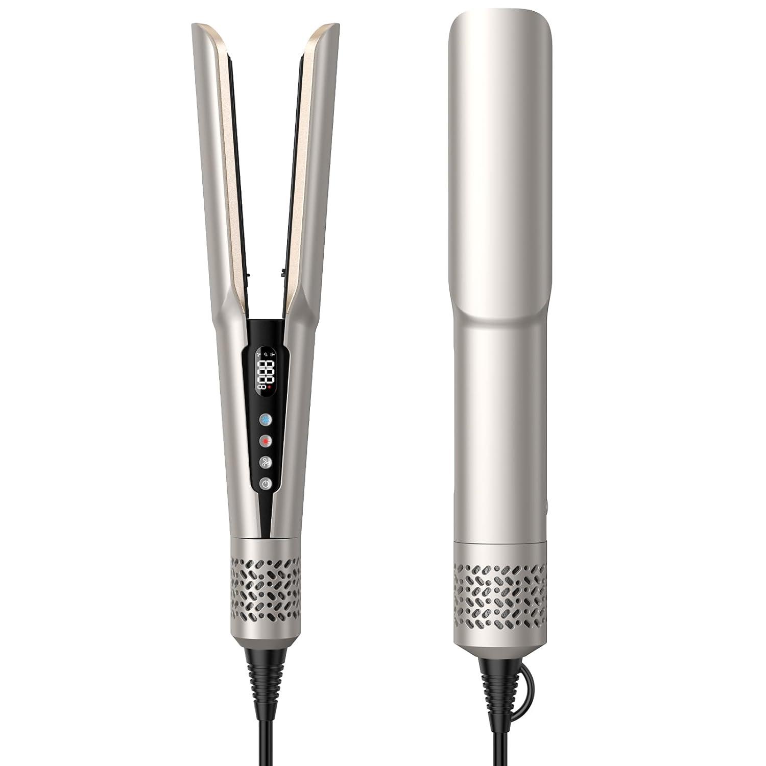 Straightener Versus Dryer: Tested All-In-One Heat Brilliance hairstyle...tó Look Great