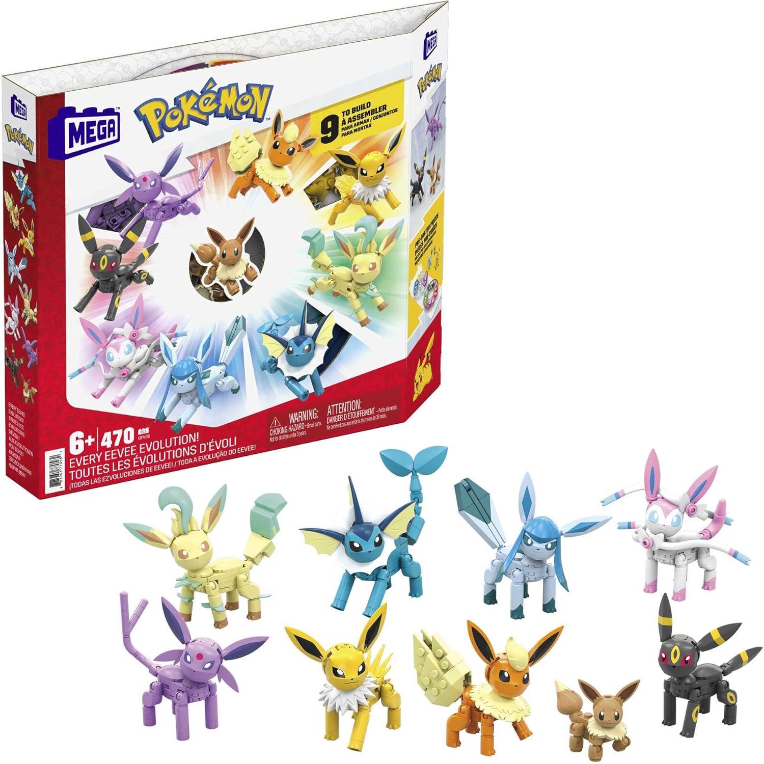 Eevee Evolutions Tested In 470 Pieces... (vs. Trendy Building Sets)