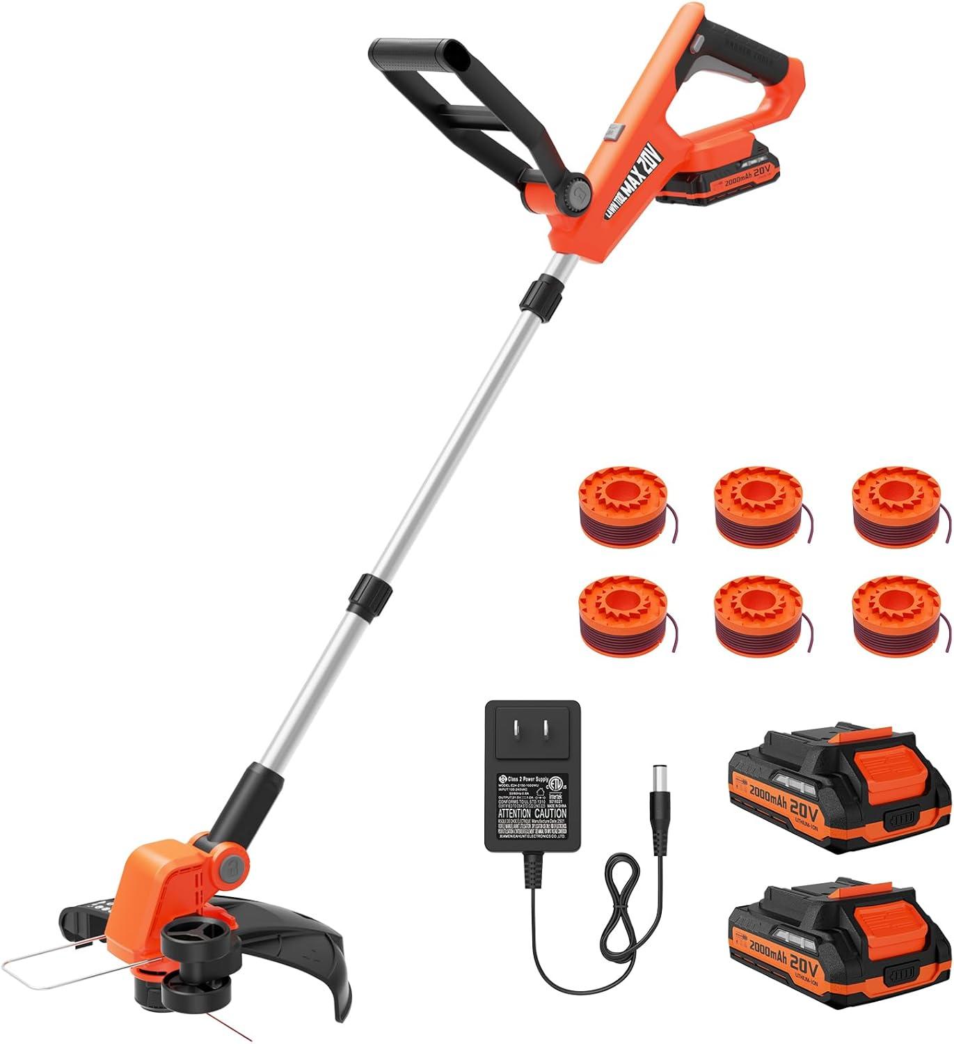 Versatile Trimmer Showdown: Auto Feed, Batteries, Spools, Tested for yards... Pick now!