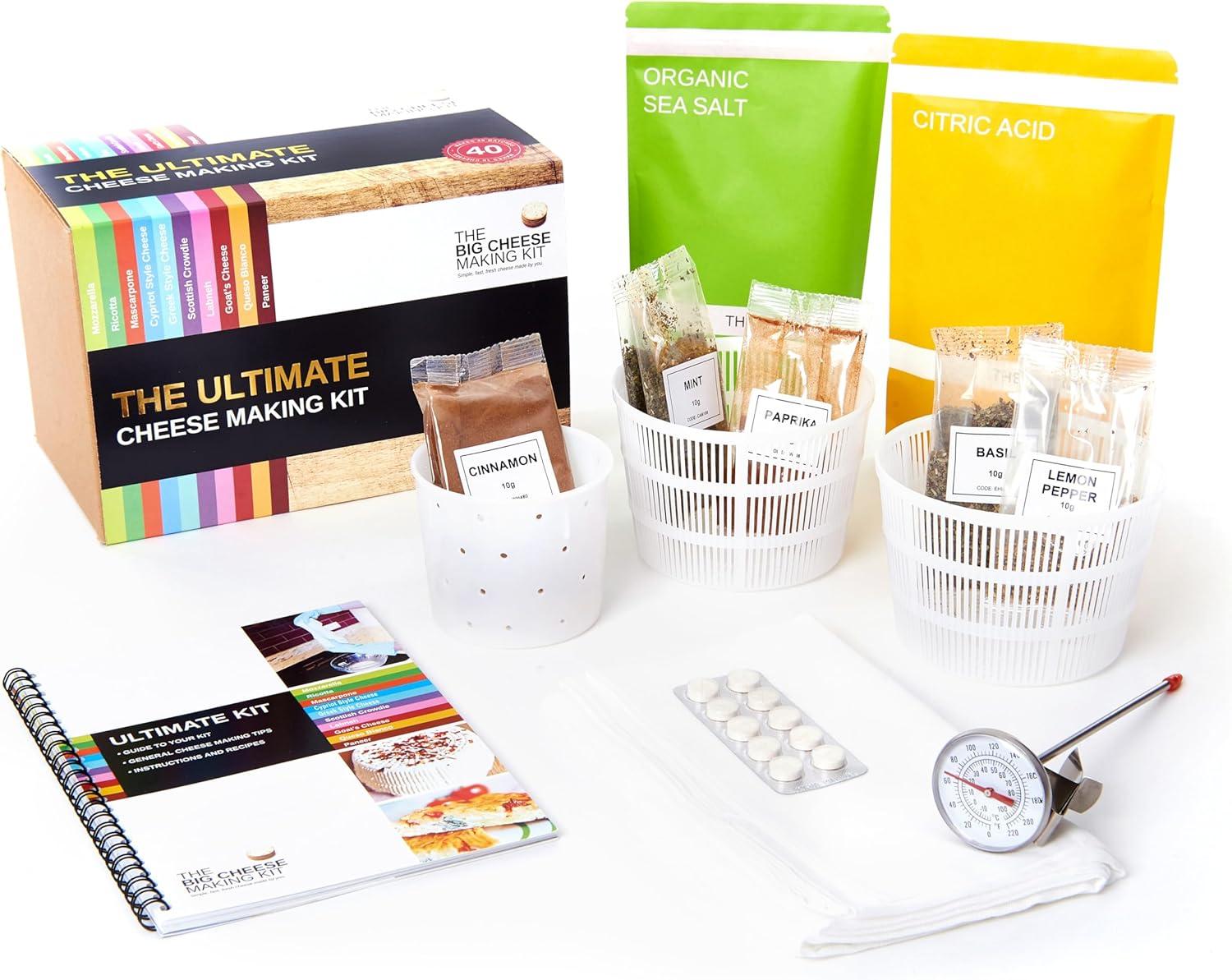 Get Tested Cheese Kit... Versus Store-Bought Predictable Delight