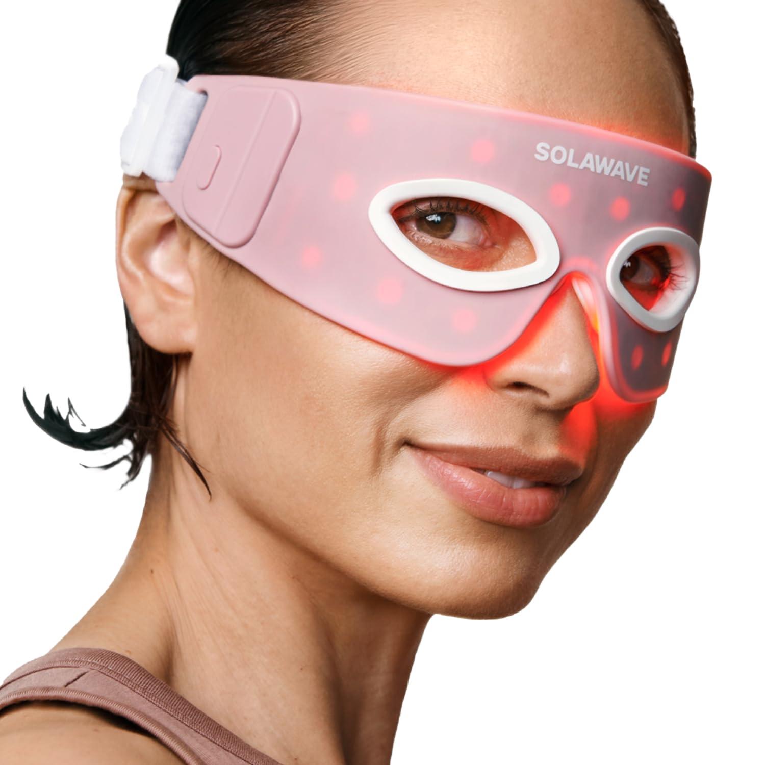 Solawave Showdown: Tested Light Therapy Masks for Eyes vs. Face… Which Wins?