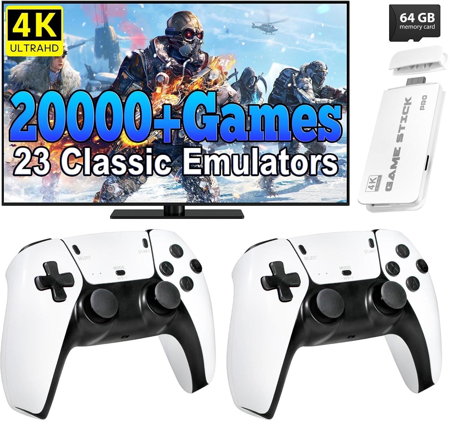 Retro Game Stick Showdown: Tested 2.4GHz Controllers, 4K, 64GB... Surprising Insights for 2024 Buyers