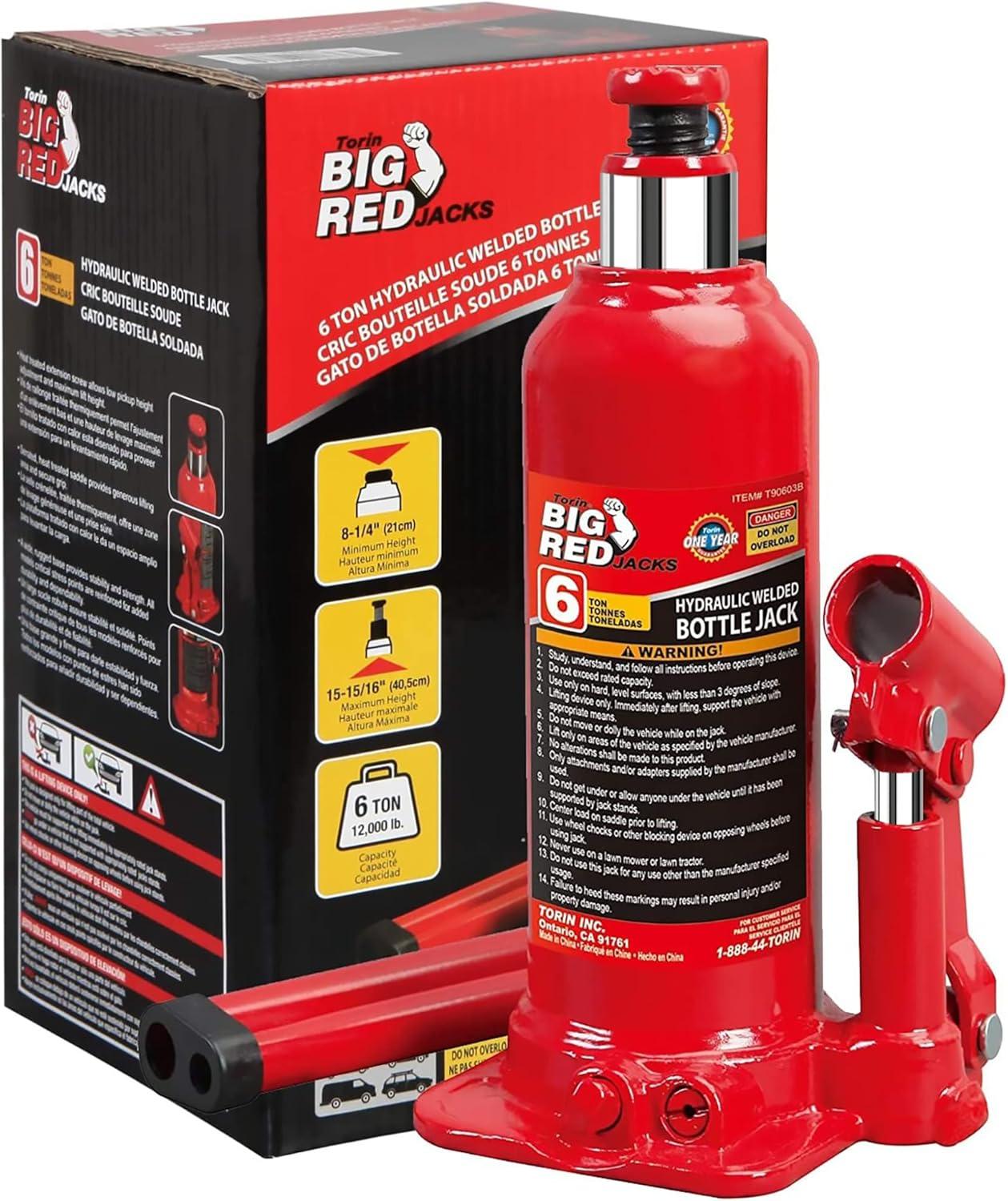Surprising Versus Big Red Torin Jack: 6 Ton Mightiest Use Case... (Tested)