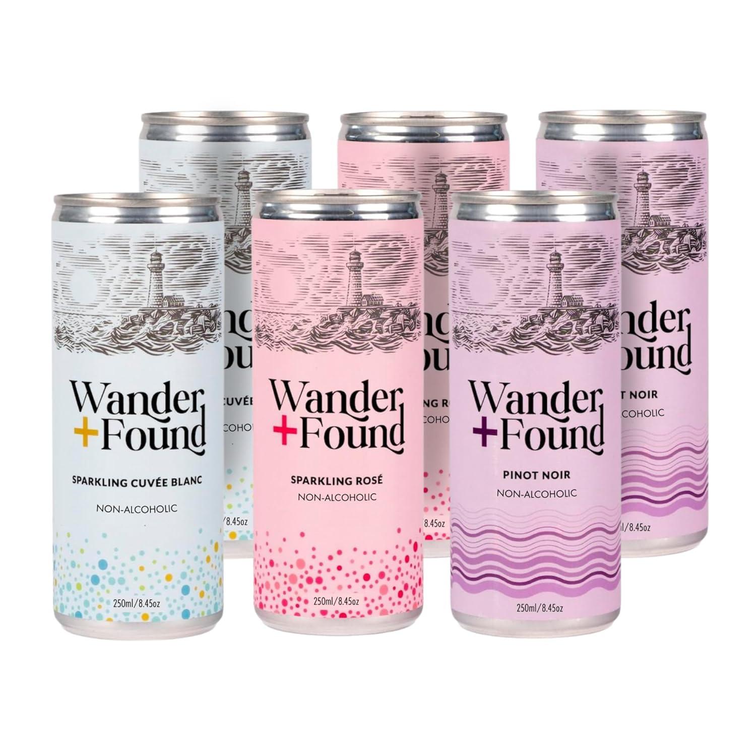 Sparkling Rose + Pinot Tested Versus Non-Alc Trend…6-Pk Dealcoholized Wins!